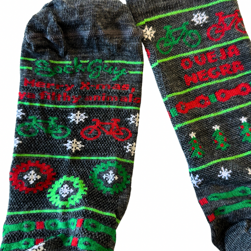 Merry Christmas ya filthy animals Socks  - Wool